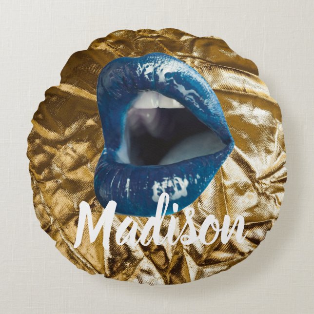 Customized Birthday Gift For Wife, Friend, Sister Round Pillow (Front)