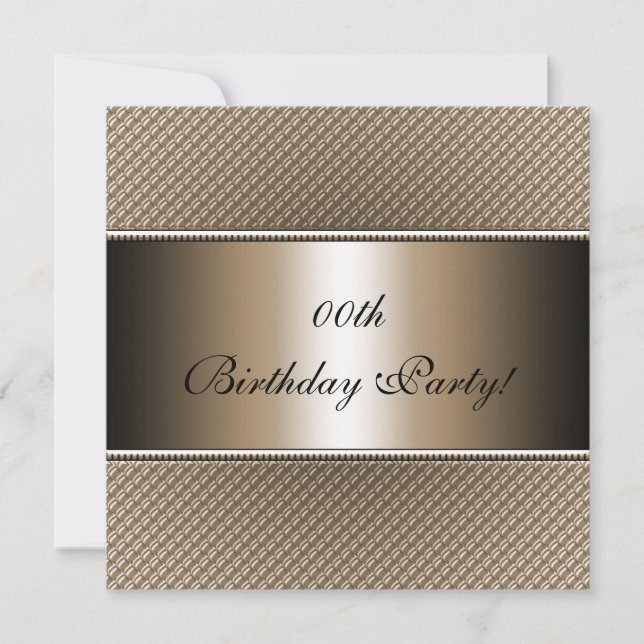 Customized Birthday Party Invitations (Front)