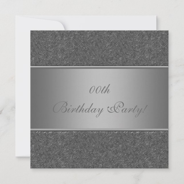 Customized Birthday Party Invitations (Front)