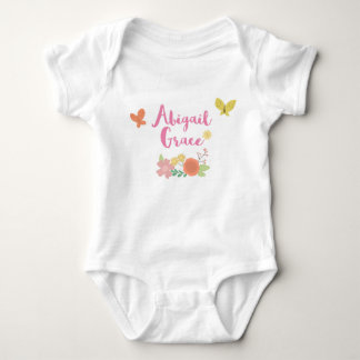 Customized Body Suit Abigail Grace Baby Bodysuit