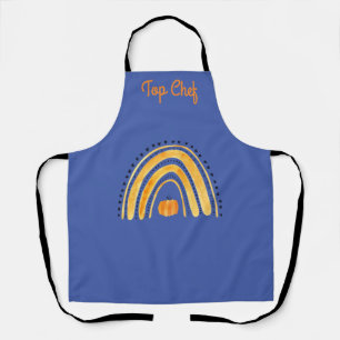 Customized Boho Autumn-Rainbow Apron