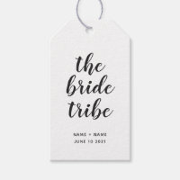 Customized Calligraphy The Bride Tribe Wedding 