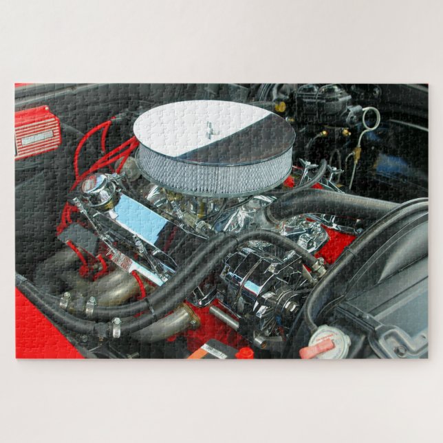 Customized Car Engine Jigsaw Puzzle (Horizontal)
