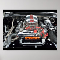 Customized Car Engine