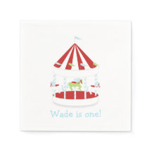 Customized Carousel Napkin