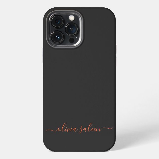 Customized Carrot and Nero personalized iPhone Case (Back)