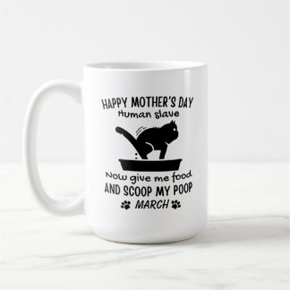 Customized Cat Happy Mother's day Coffee Mug