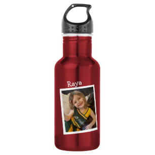 Customized Child's Photo and Name 532 Ml Water Bottle