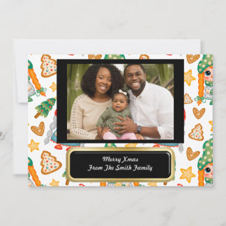 Customized Christian Christmas Joy Card