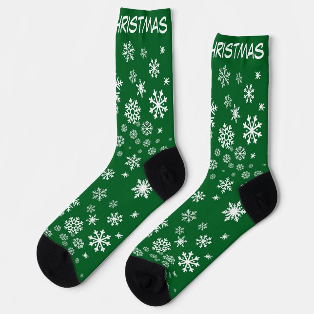 Customized Christmas Socks (Left)