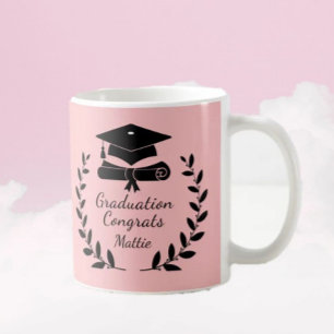 Customized, classic Congrats graduation Coffee Mug