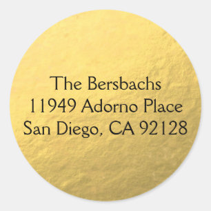 Customized Classic Round Sticker