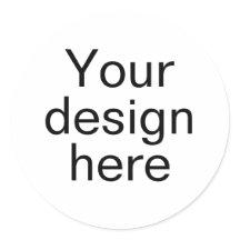 Customized Classic Round Stickers