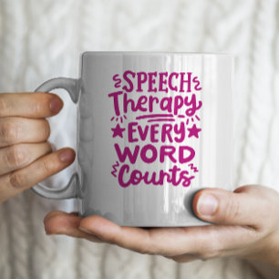 Customized Color Speech Therapist  Coffee Mug