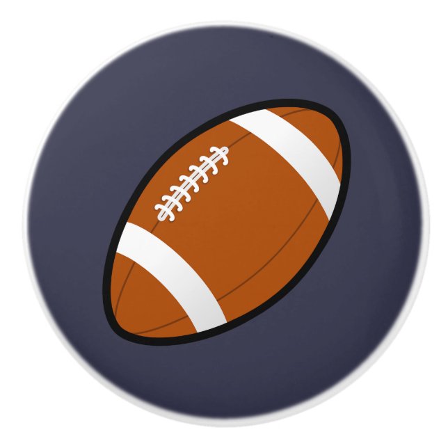 Customized Colour Football Ceramic Knob (Front)