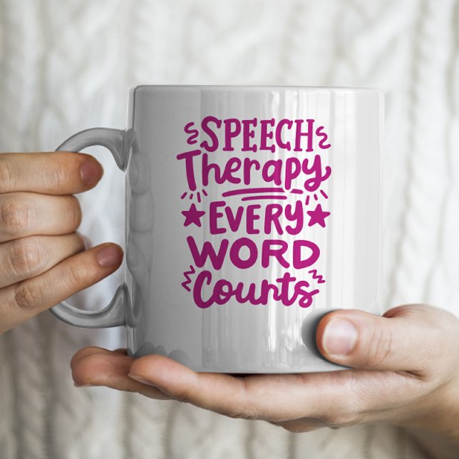 Customized Colour Speech Therapist  Coffee Mug (Creator Uploaded)