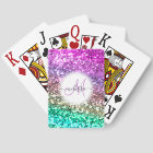 Customized Colourful Glitter Mermaid Monogram Name