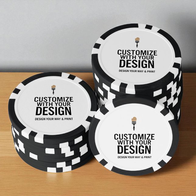 Customized Company Branded Custom Personalized  Poker Chips (Creator Uploaded)
