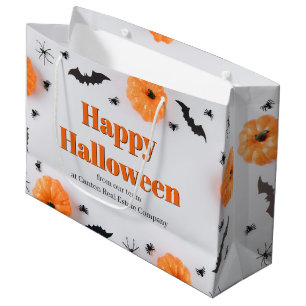 Customized Company Happy Halloween Party Large Gift Bag