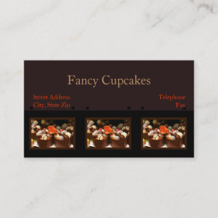 Customized Cupcake Business Cards