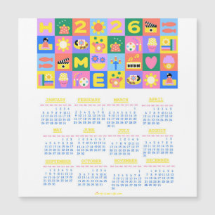 Customized Cute and Happy Home Calender 2026