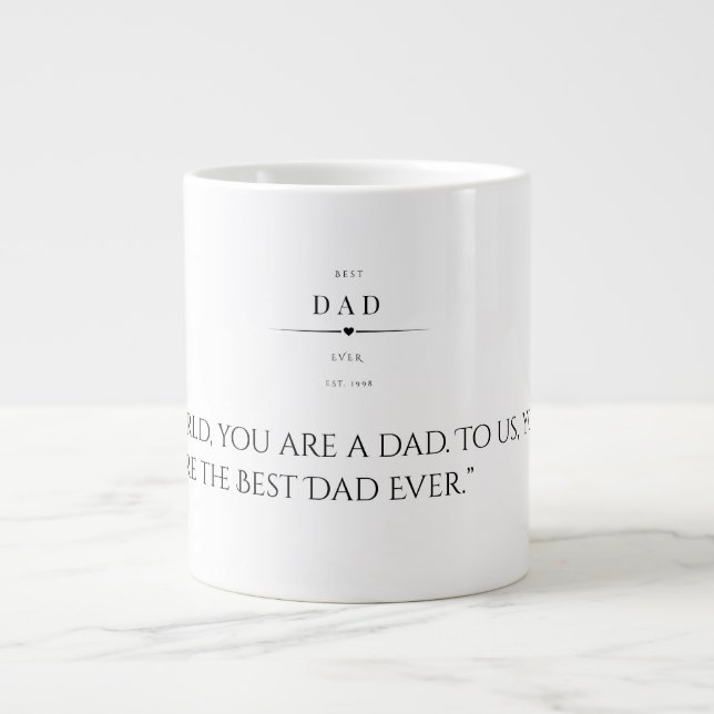Customized dad mug Specialty Mug (Front)