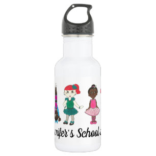 Customized Dance Studio School Teacher Ballet Tap 532 Ml Water Bottle
