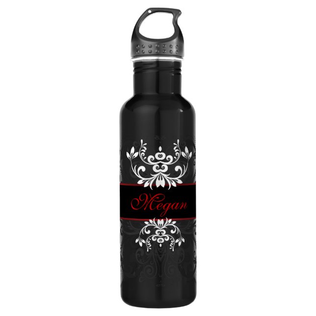 Customized Dark Elegance 710 Ml Water Bottle (Front)
