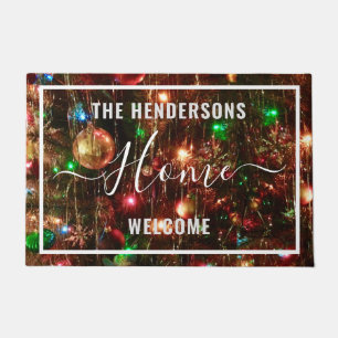 Customized Decorative Christmas Welcome Doormat