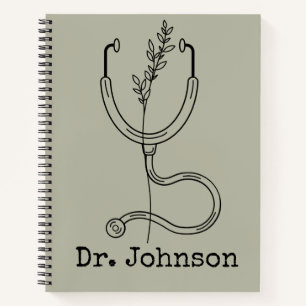 Customized Doctor Notebook, Doctor graduation gift Notebook