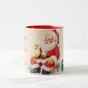 Customized Ducky Christmas Mug