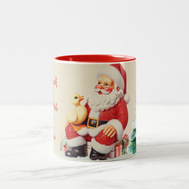 Customized Ducky Christmas Mug (Center)