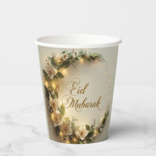 Customized Eid Mubarak Paper cups EID DECOR