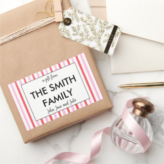 Customized Family Gifting Stickers