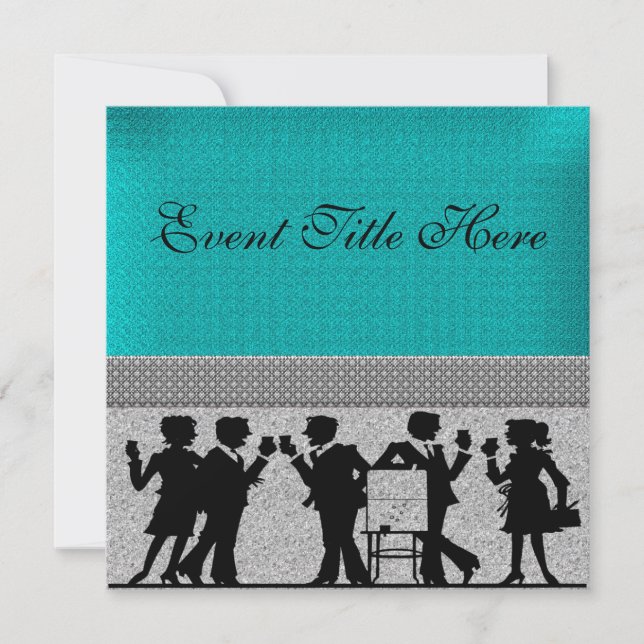 Customized Festive Party Invitation (Front)