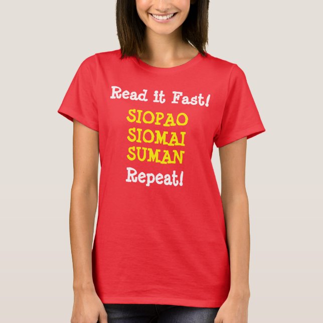 Customized Filipino Funny Shirt (Front)
