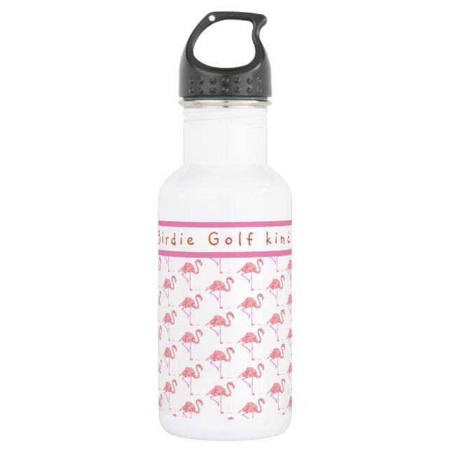 Customized Flamingo Water Bottle (Front)