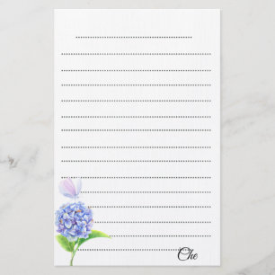 Customized Floral Stationery Writing Notepad