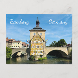 Customized Germany Bamberg Photography Postcard