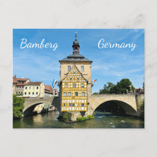 Customized Germany Bamberg Photography Postcard