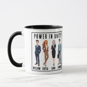Customized  Gift for Colleagues   Power in Unity Mug