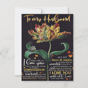 Customized Gift For Husband Best gift for man Invitation