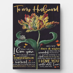 Customized Gift For Husband   Best gift for man Plaque