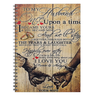 Customized Gift To My Husband, Home Decor Notebook