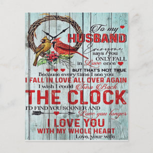 Customized Gift, To My Husband Letter Flyer