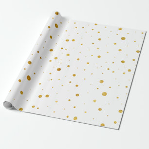 Customized Gold Foil Luxury Pattern Wrapping Paper