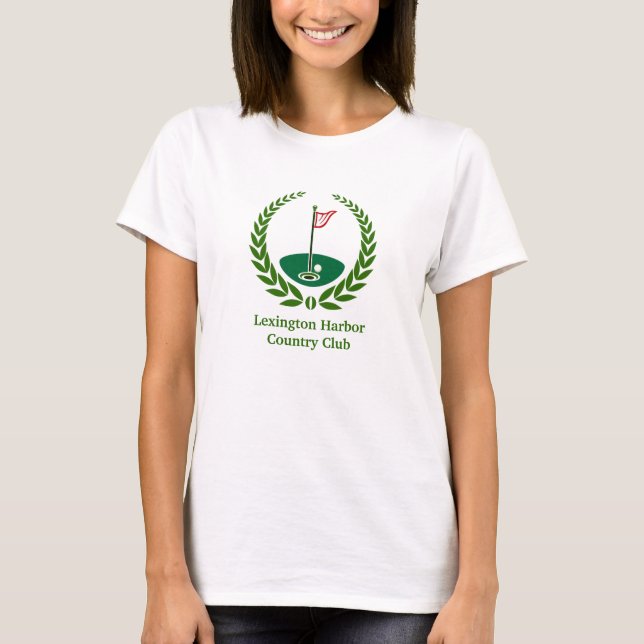 Customized Golf/Country Club T-Shirt (Front)