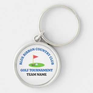 Customized Golf Course or Country Club Keychain