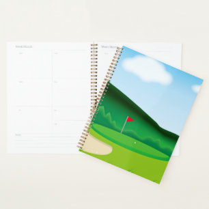 Customized Golf Planner/Member Gift Planner