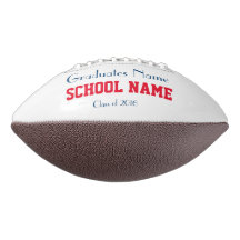 Customized Graduation, Class Year Football